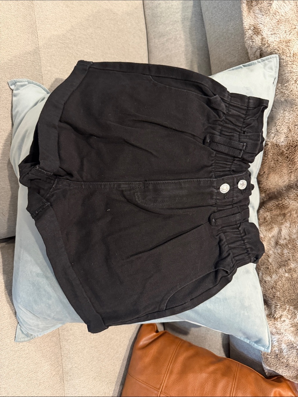SHEIN Black High Waist Women’s Shorts